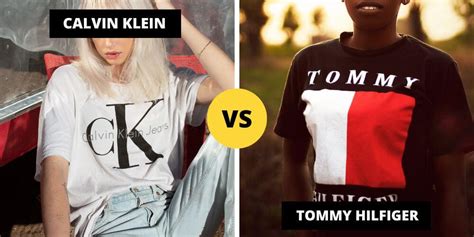 calvin klein vs tommy hilfiger.